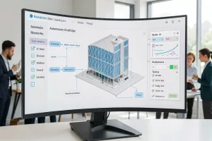 AI design agent running a multi-step design workflow in a professional studio