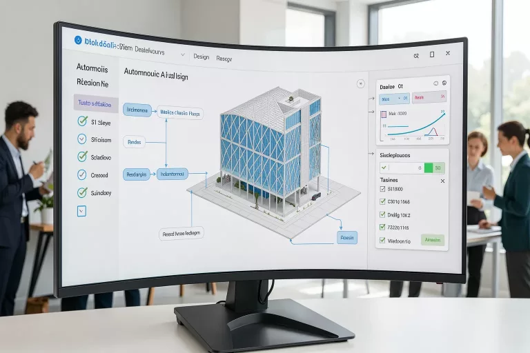AI design agent running a multi-step design workflow in a professional studio