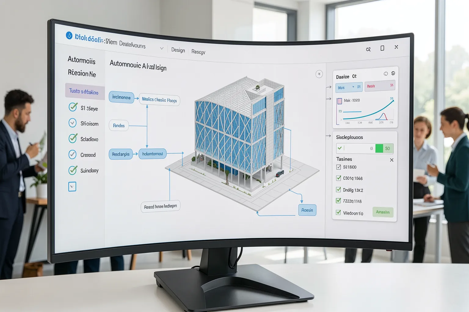 AI design agent running a multi-step design workflow in a professional studio